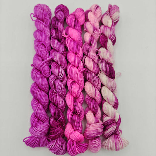 Minisetti, 5x20g - Hihkupinkkisetti