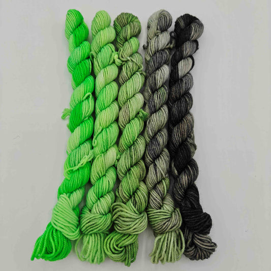 Mikrosetti, 5x10g - Kontrasti - vihreä